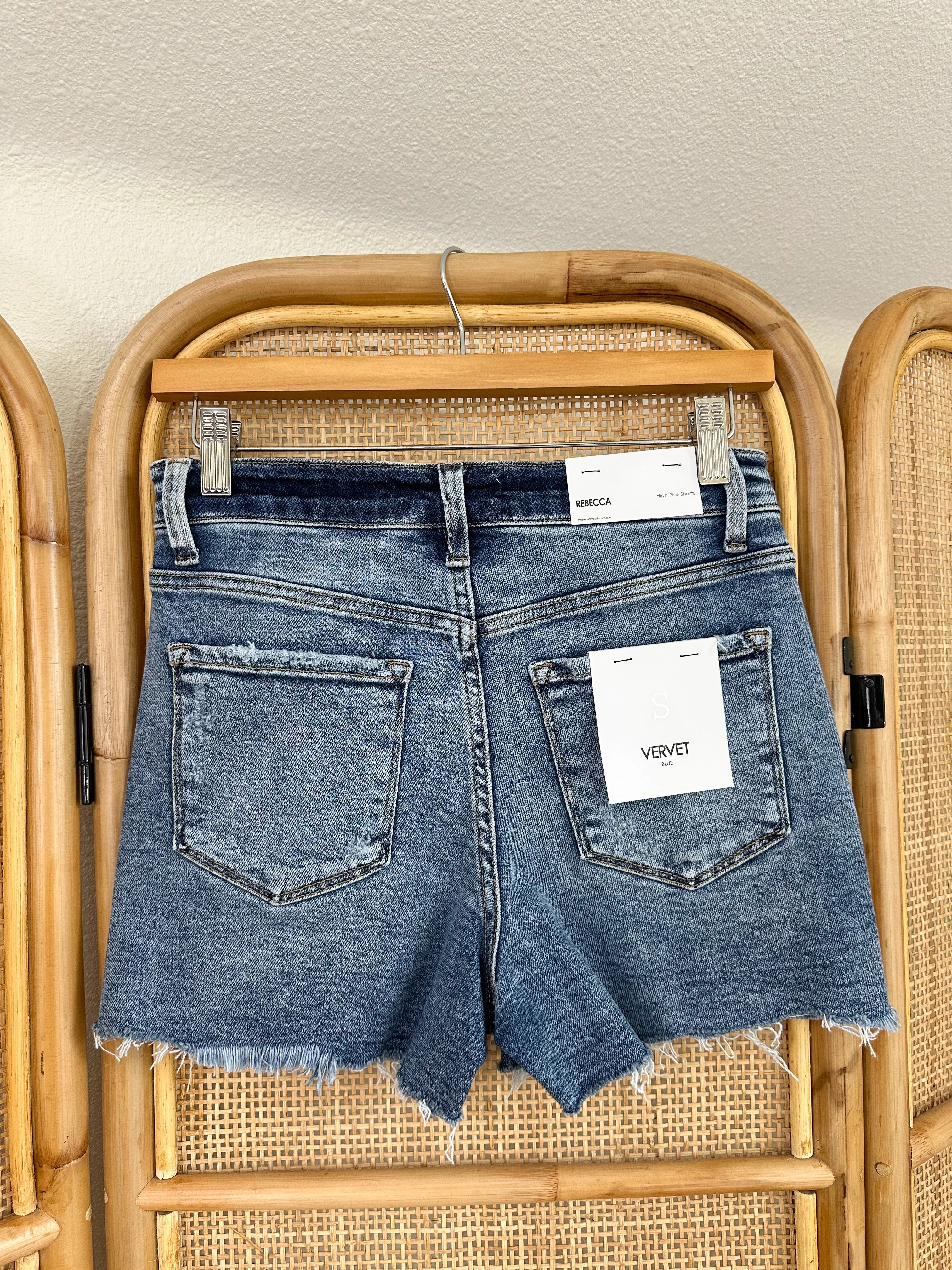 Vervet High Rise Rebecca Shorts