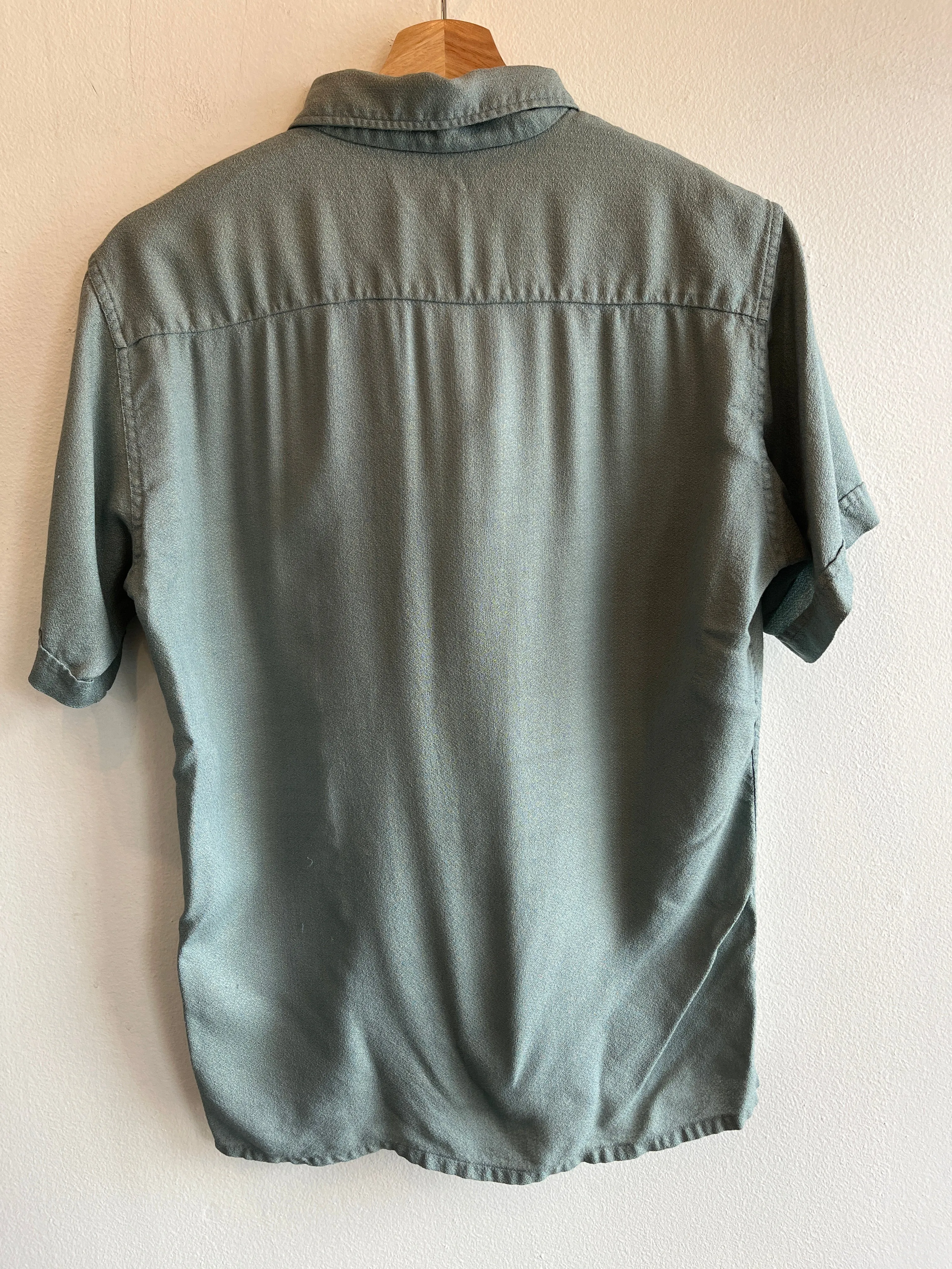 Vintage 1960s Silver Wings Button-Up Shirt