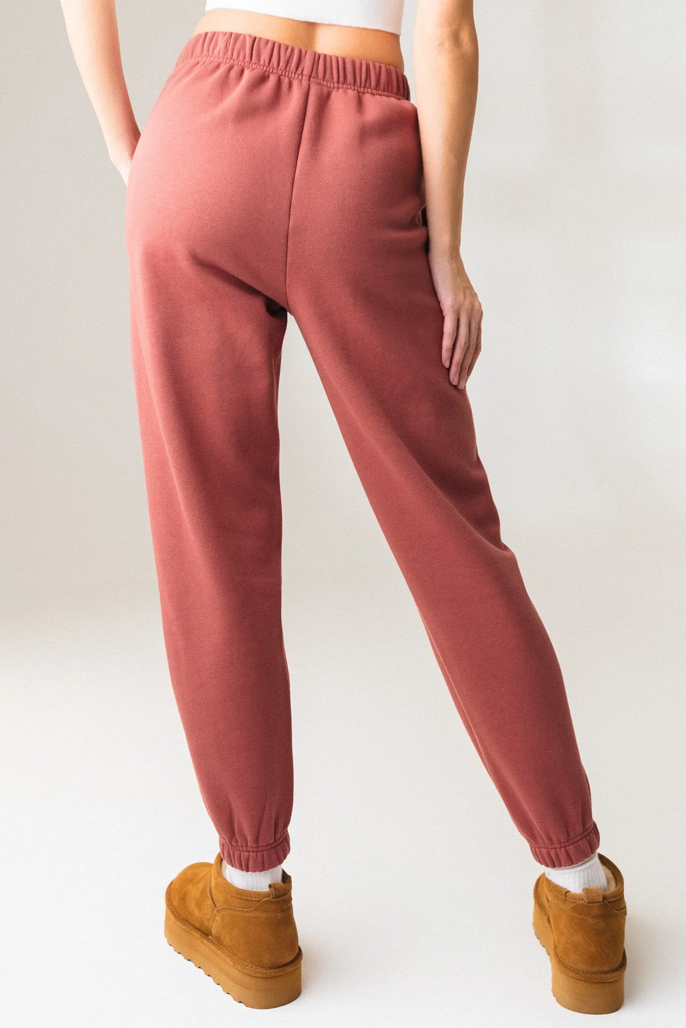 Vitality Cozy Uni Jogger - Rosewood