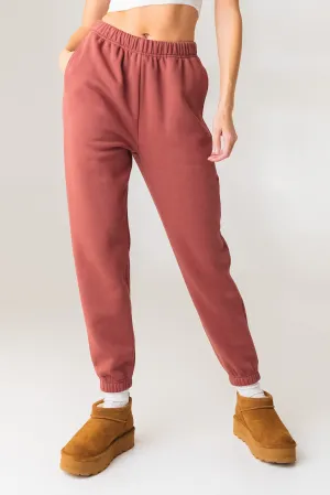 Vitality Cozy Uni Jogger - Rosewood