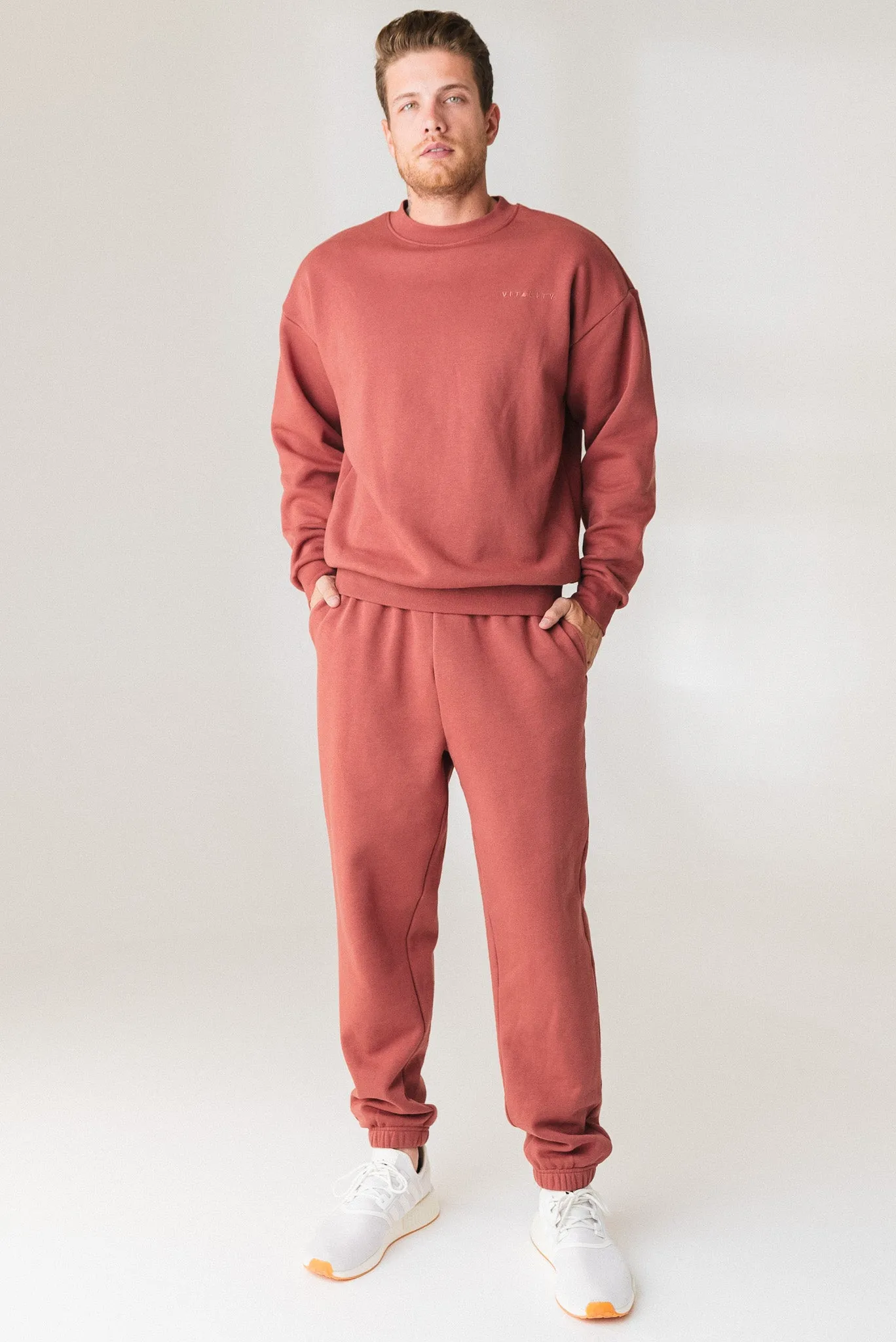 Vitality Cozy Uni Jogger - Rosewood