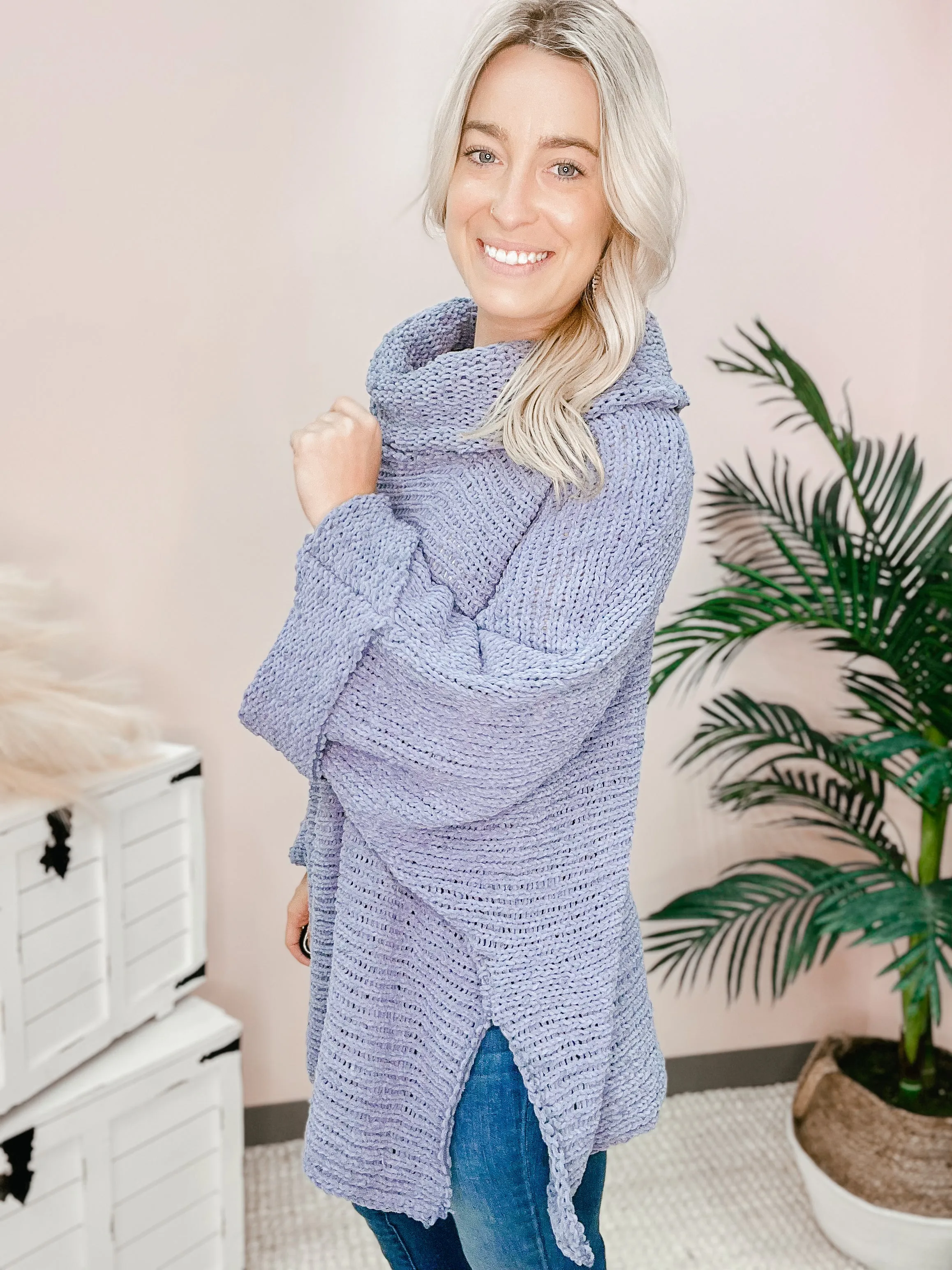 Washed Sky Sweater