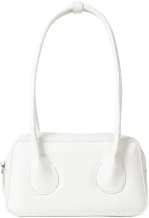 Women Patent Leather Shoulder Bag Top Handle Bag Cute Versatile Satchel Handbag Purses Aesthetic Underarm Bag