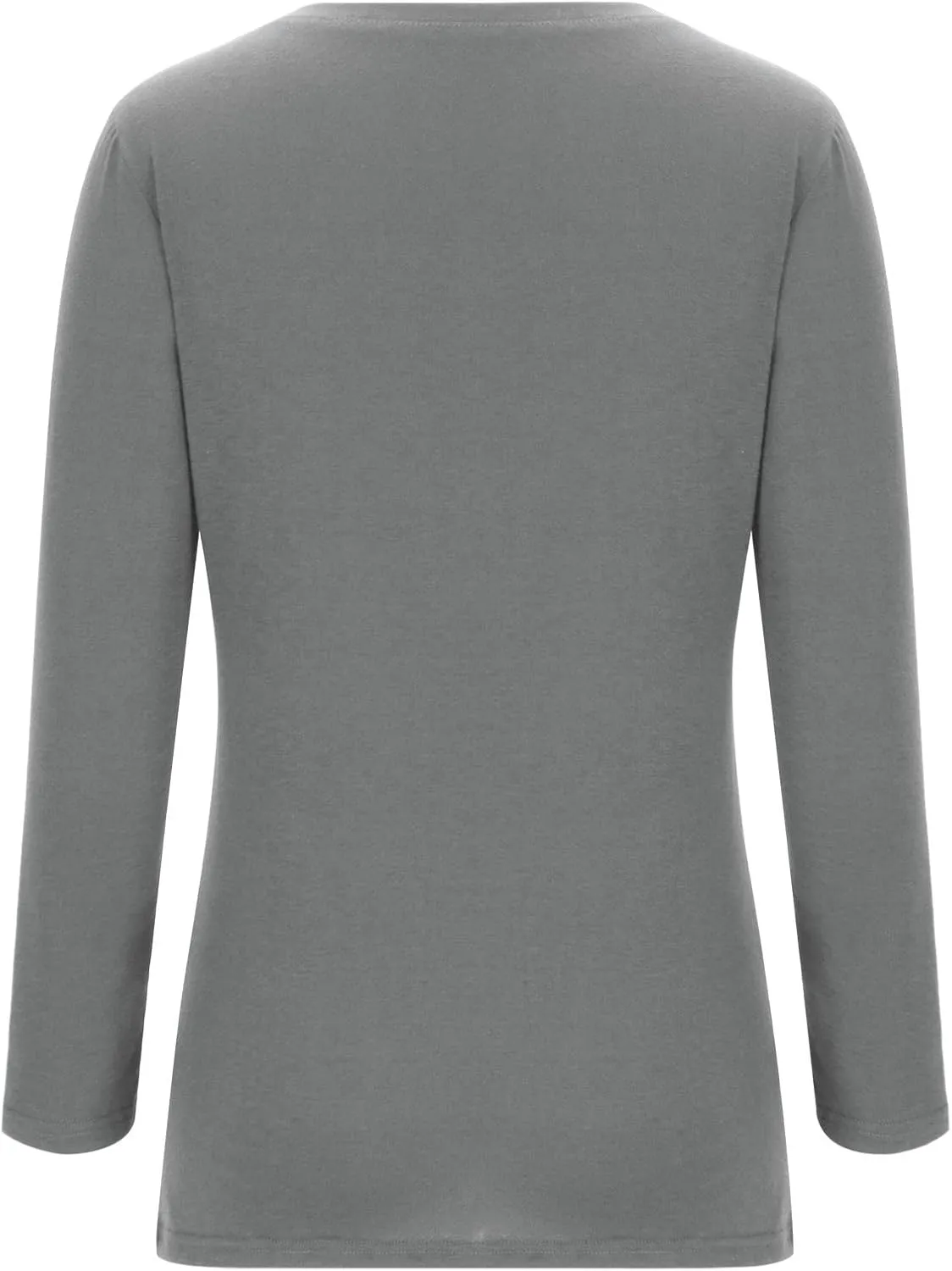 Womens Casual Crewneck Sweatshirts Long Sleeve Solid Color Hoodies Loose Fit Soft Pullover Tops Cross Spliced Top