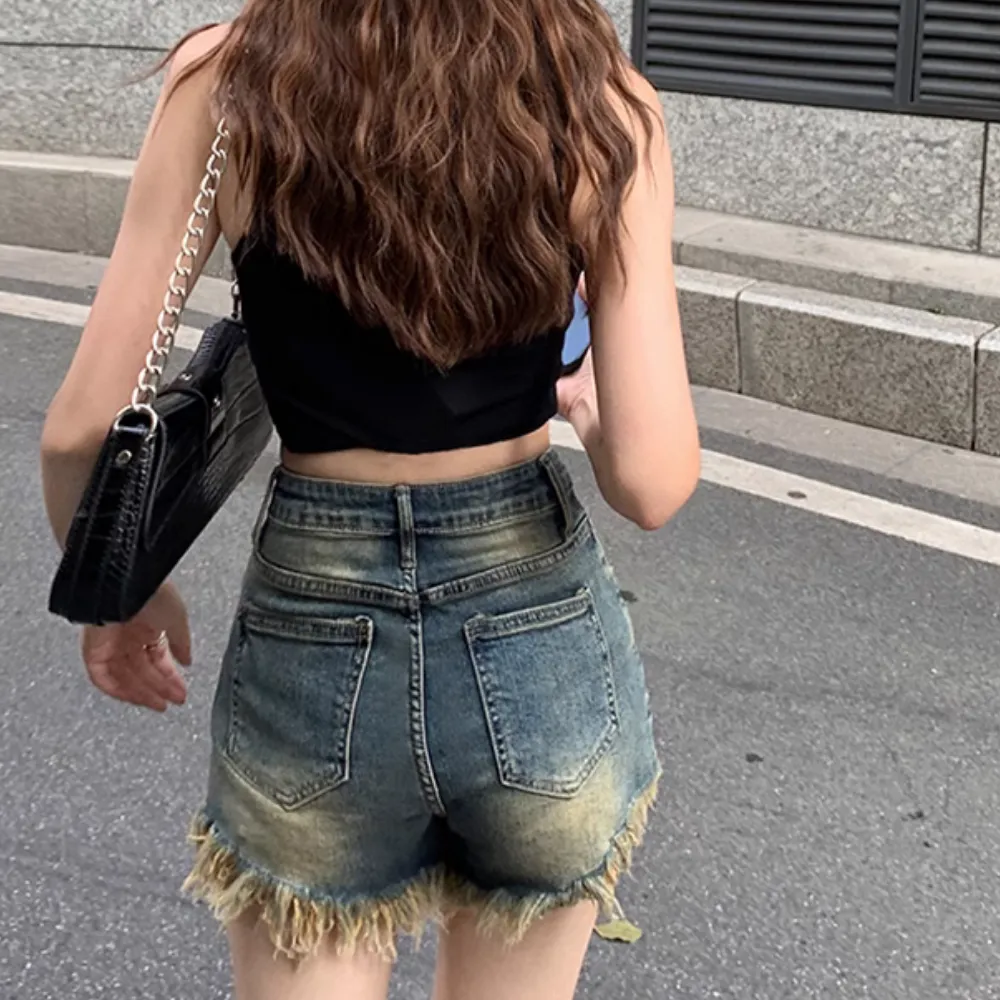 Women's Distressed Cutoff Shorts