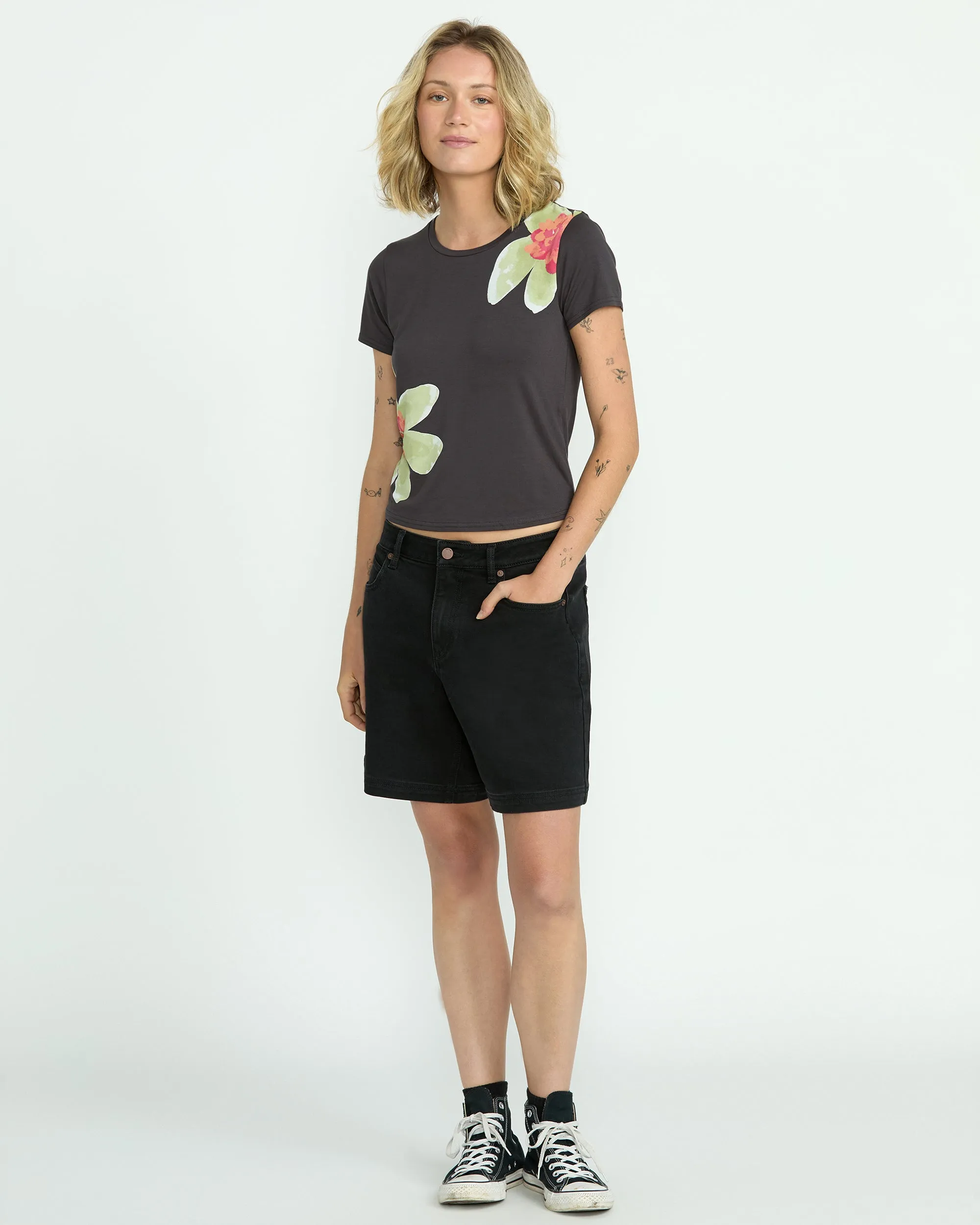 Women's Strait Up Long Shorts