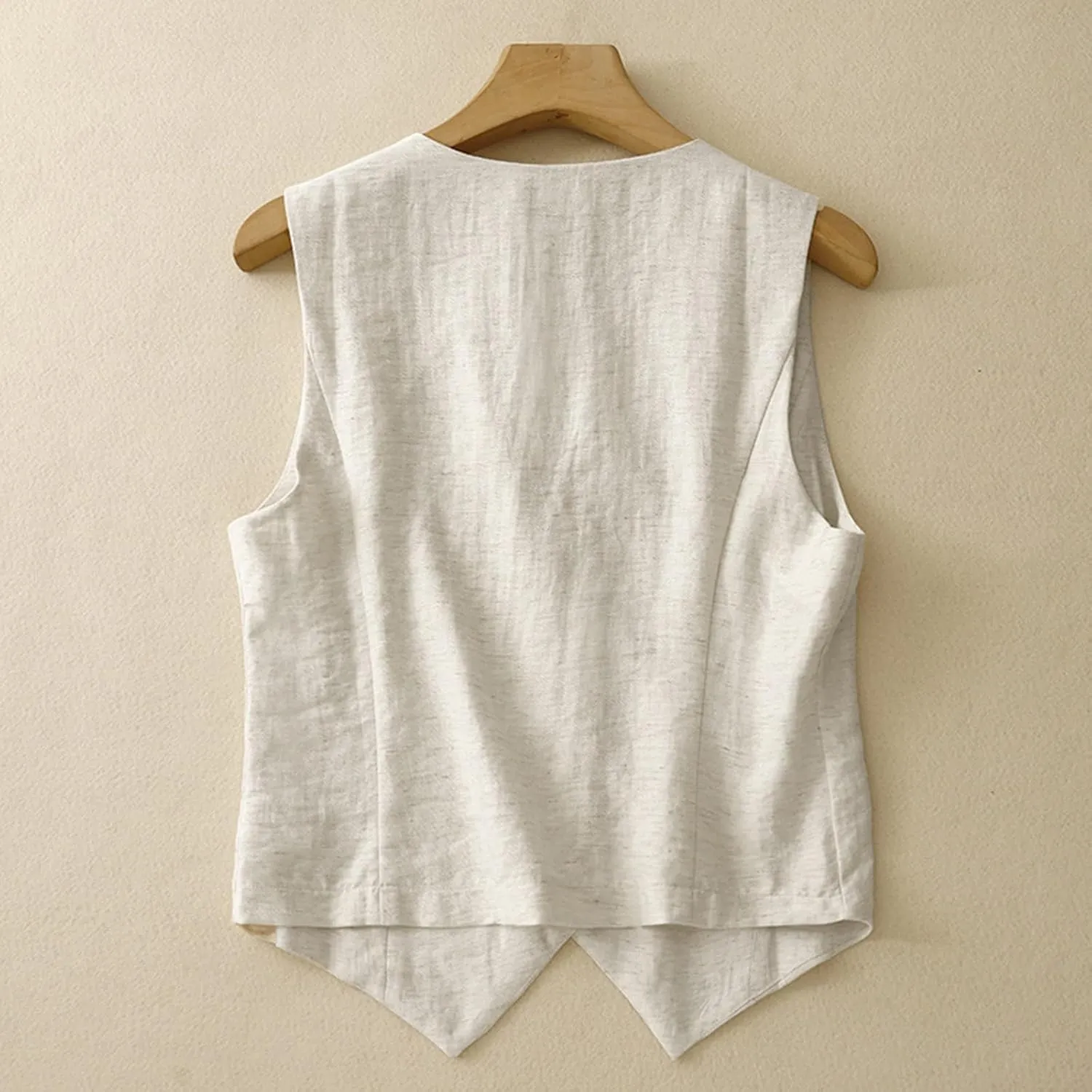 Womens Vest Sleeveless Sweater Tank Tops Loose Fit Round Neck Shirts Summer Blazers Coats