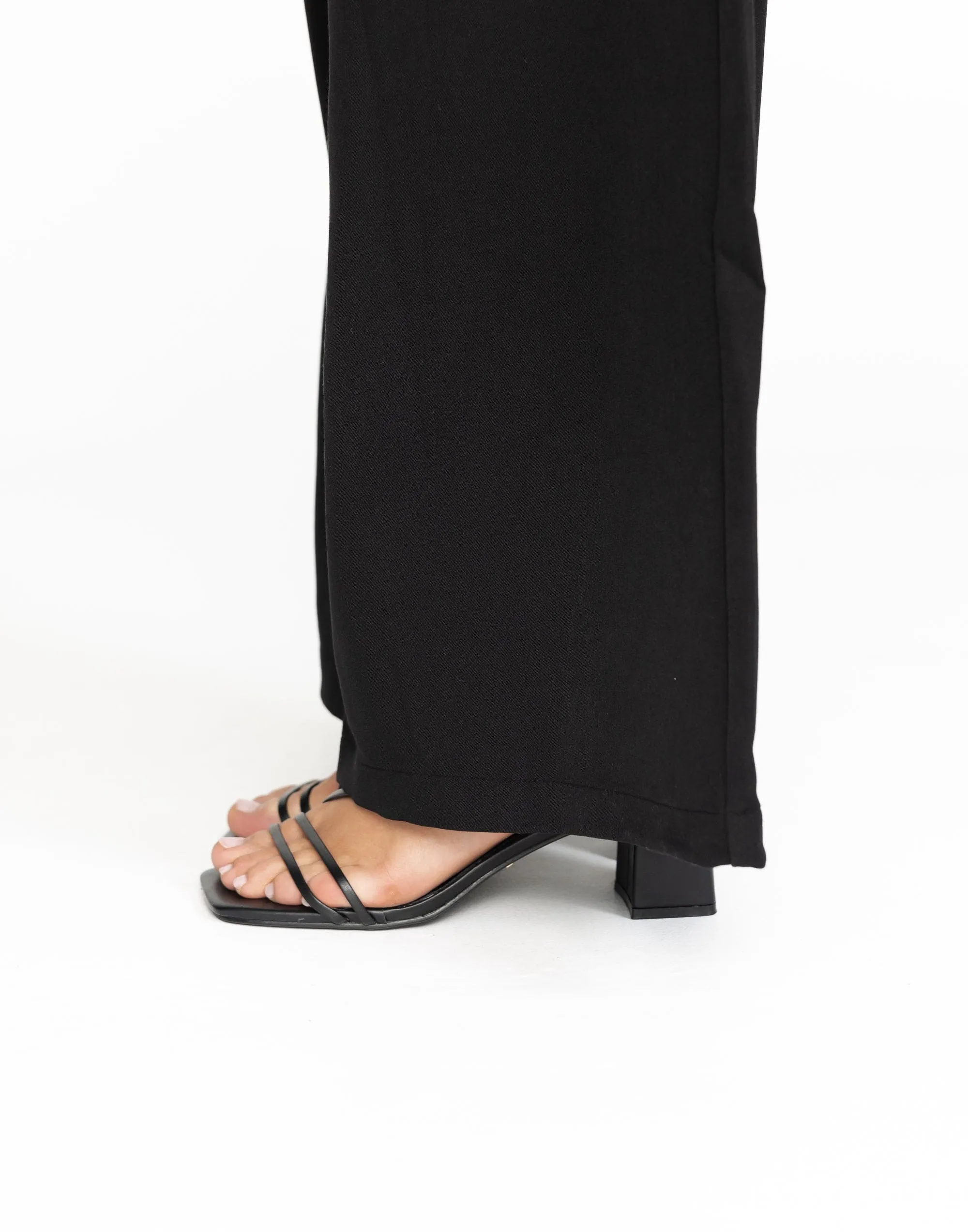 Yelda Heels (Black) - By Billini