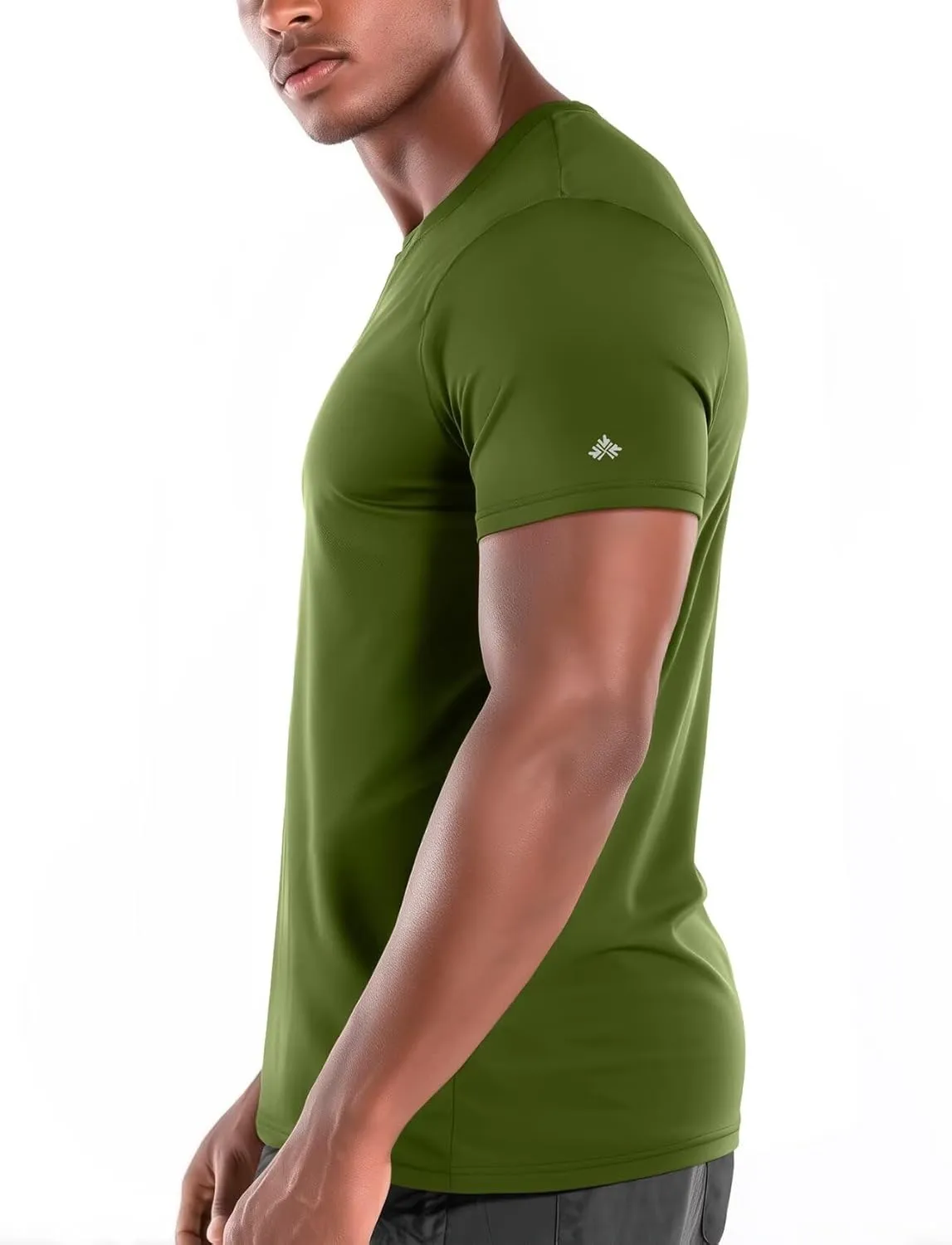 Zengjo Mens Athletic Shirts Moisture-Wicking Quick Dry Workout Tees Lightweight Crewneck T-Shirts for Running Gym Casual Work