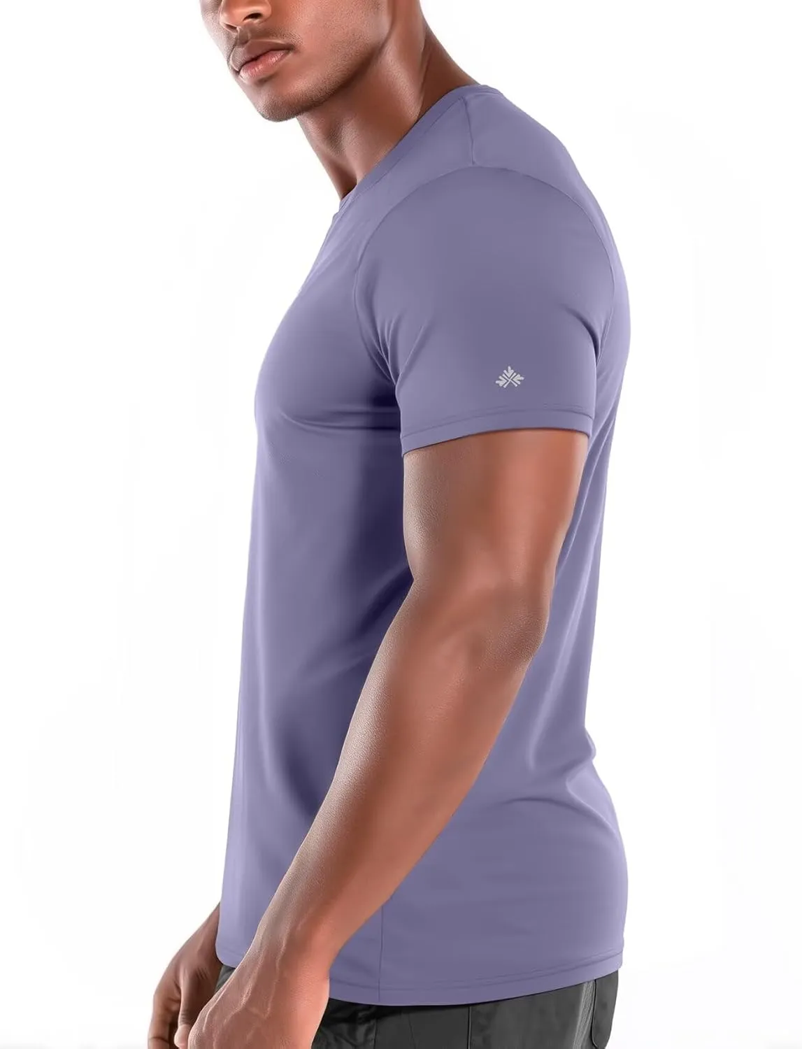 Zengjo Mens Athletic Shirts Moisture-Wicking Quick Dry Workout Tees Lightweight Crewneck T-Shirts for Running Gym Casual Work